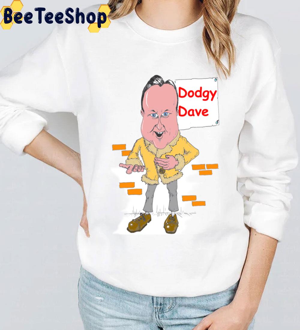 Funny Dodgy Rock Band Dave Vintage Retro Art Trending Unisex Sweatshirt