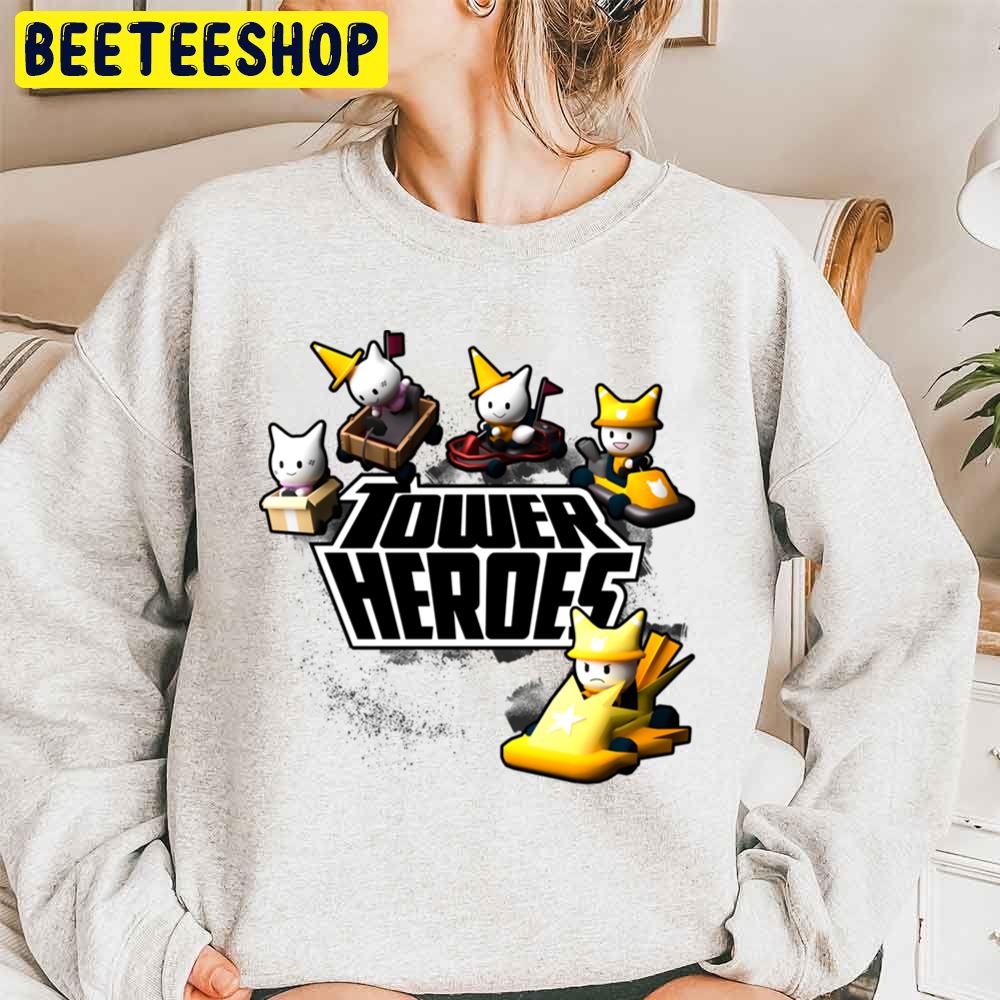 Funny Gaming Noob Tower Heroes Kart Kid Trending Unisex Sweatshirt