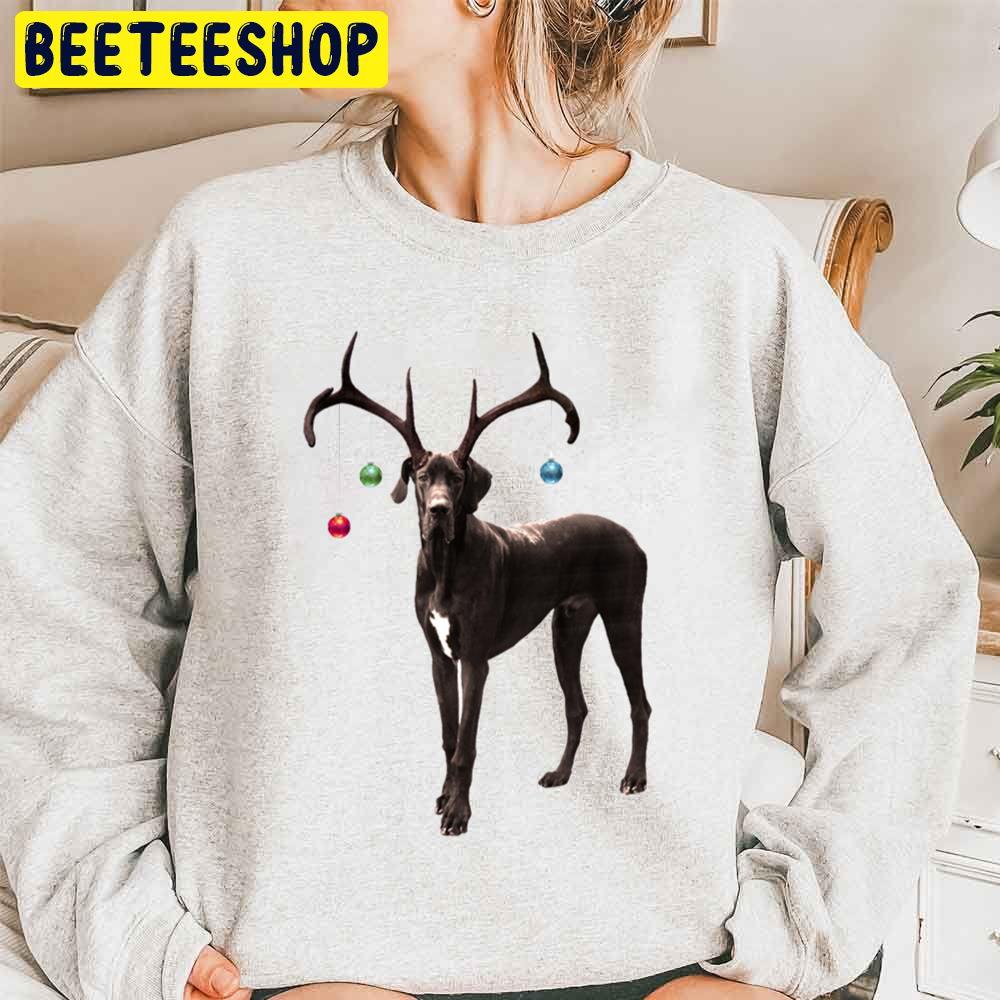 Funny Great Dane Christmas Trending Unisex Sweatshirt