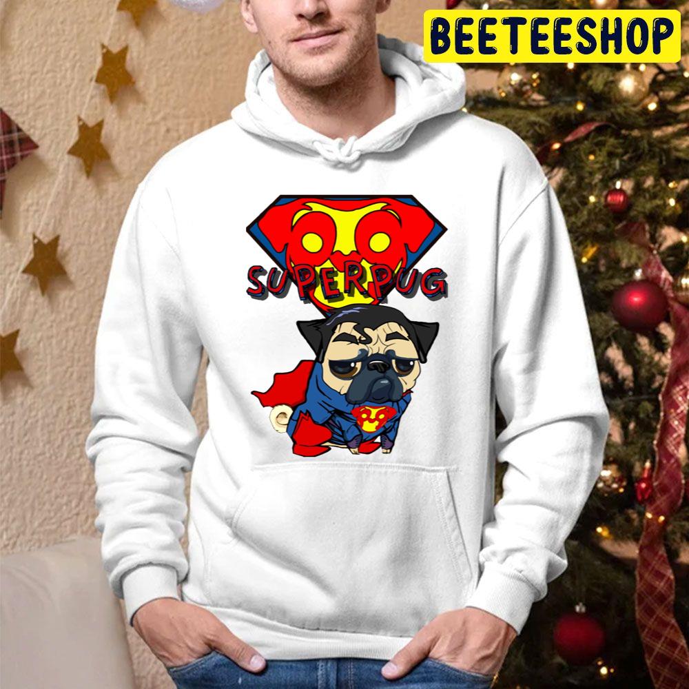 Funny Superpug Trending Unisex Hoodie