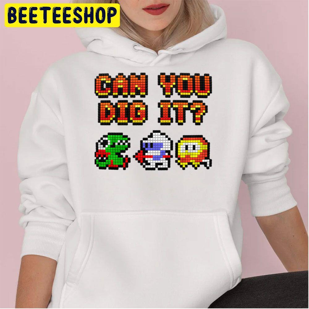 Gaming Dig Dug Years Old Trending Unisex Hoodie