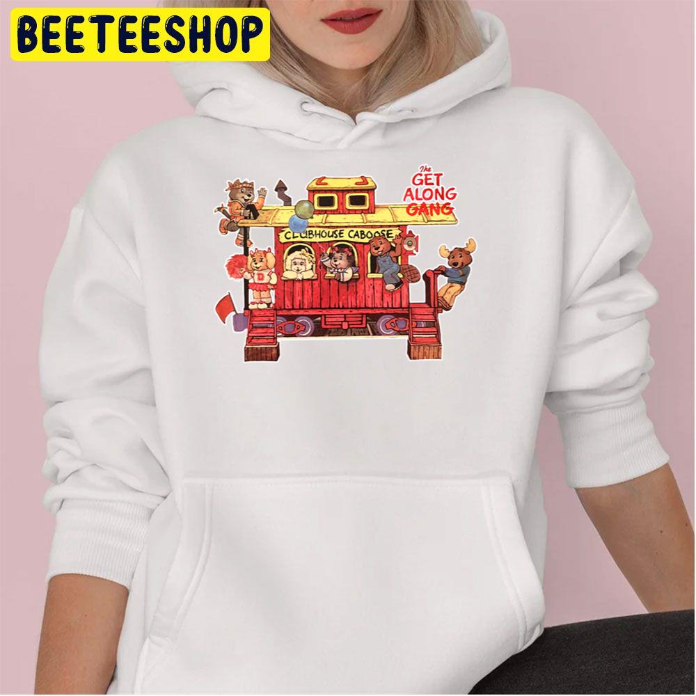 Get Along Gang Retro 80s Throwback Tribute Trending Unisex Hoodie