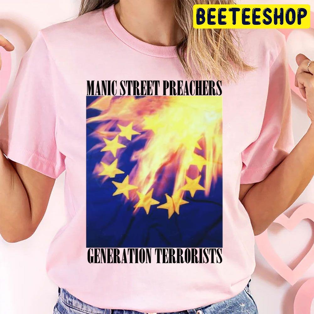 Get Here Manic Street Preachers Rock Band Generation Terrorists Art Trending Unisex T Shirt