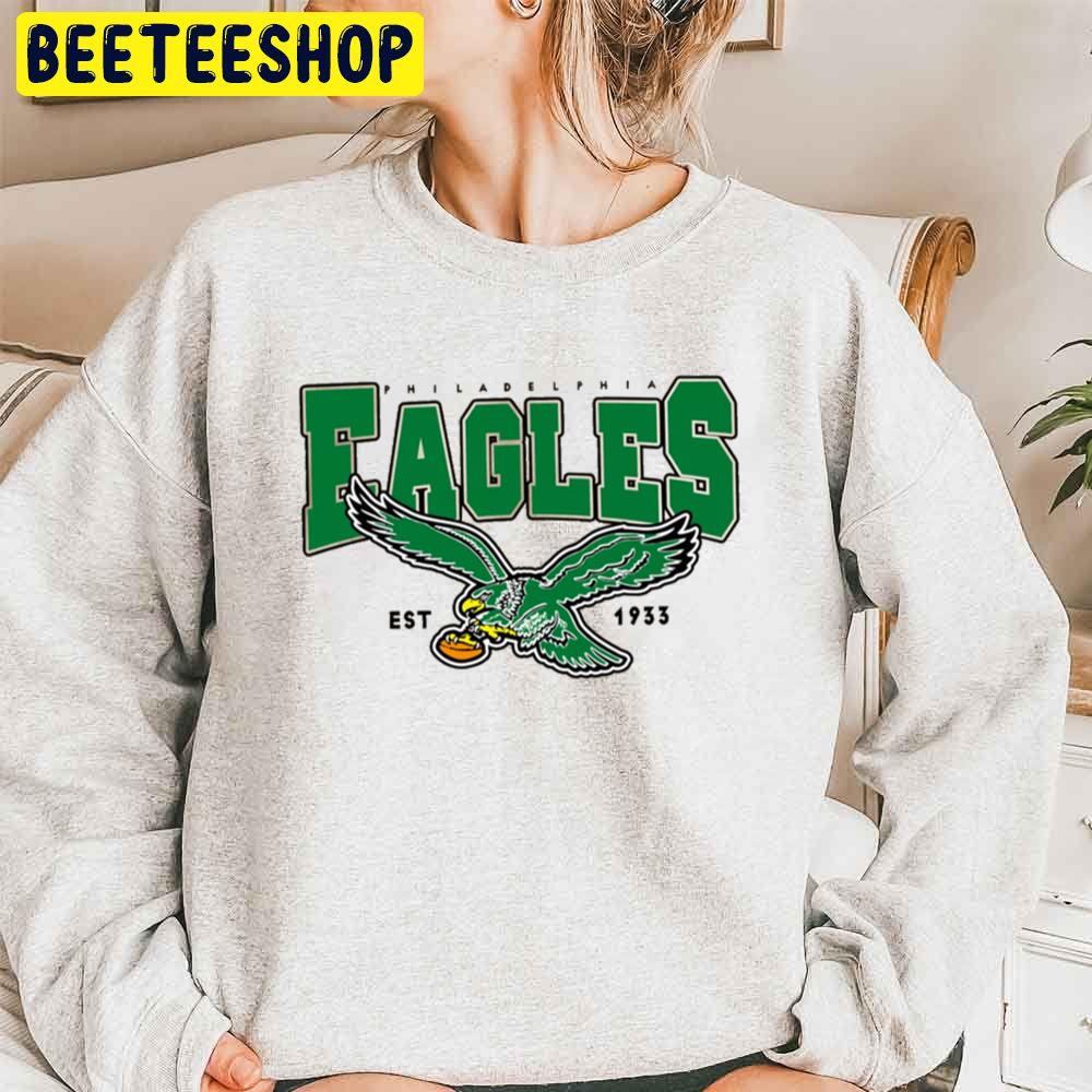 Go Birds Vintage Philadelphia Eagles Est 1933 Trending Unisex Sweathsirt