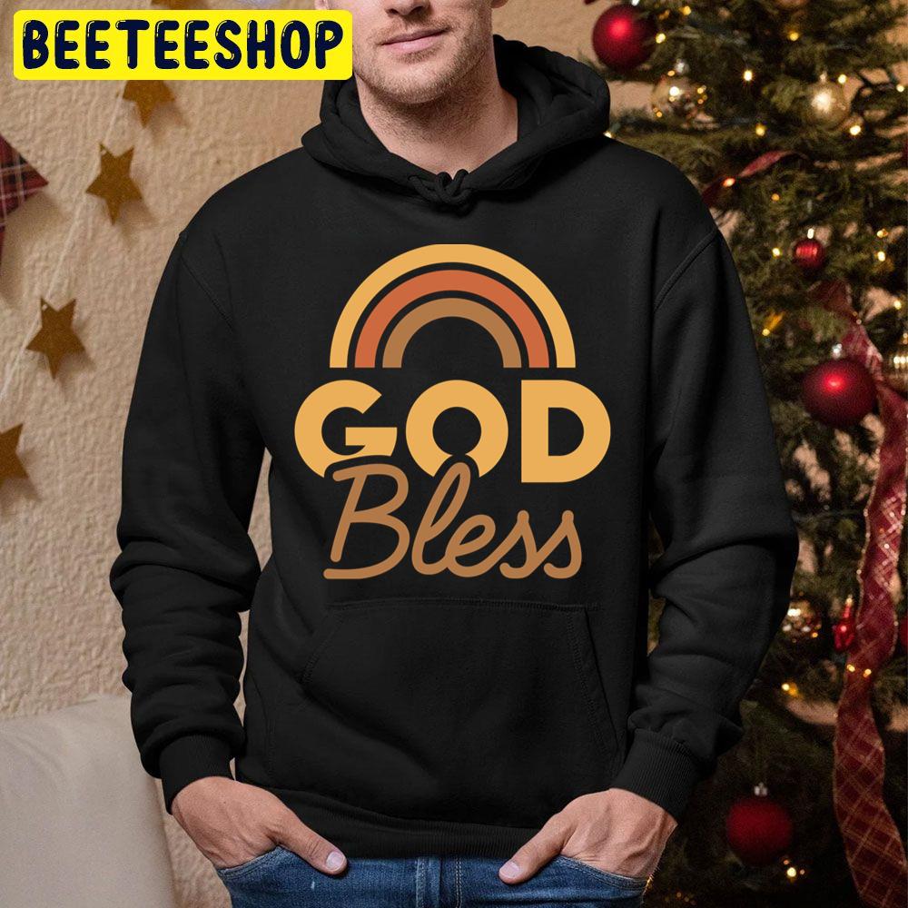 God Bless Vintage Retro Trending Unisex Hoodie