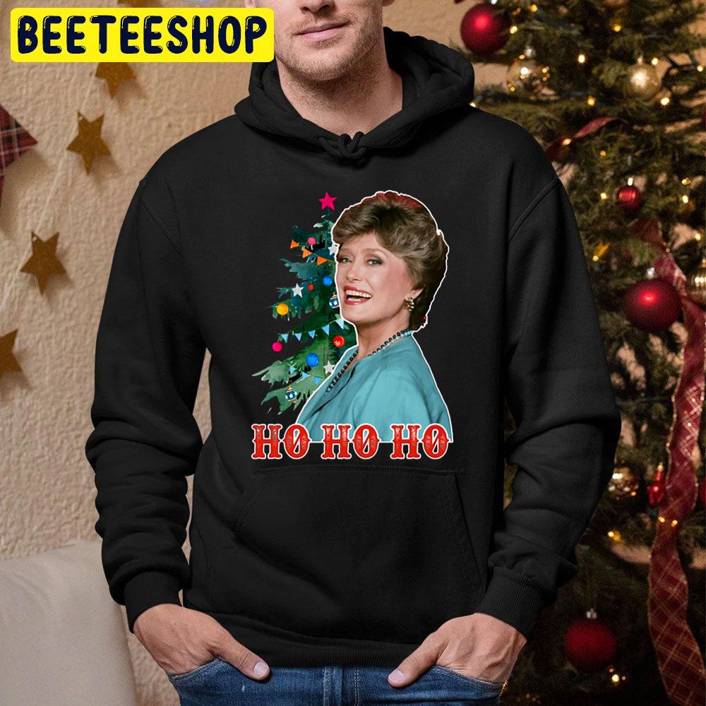 Golden Girls Bougie Ho Ho Ho Christmas Trending Unisex Hoodie