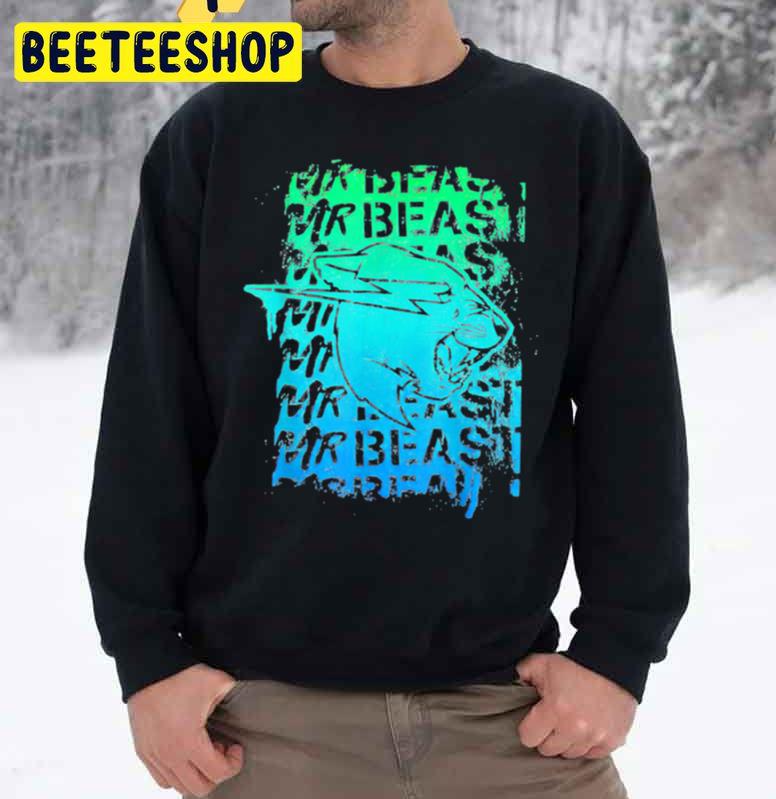 Gradient Art Funny Beast Gaming Mr Game Trending Unisex Sweatshirt