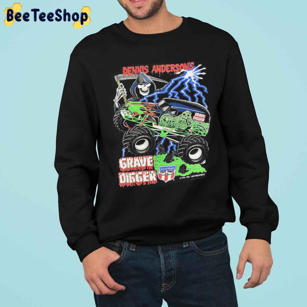 Grave Digger Dennis Anderson Motor Sport Trending Unisex Sweatshirt