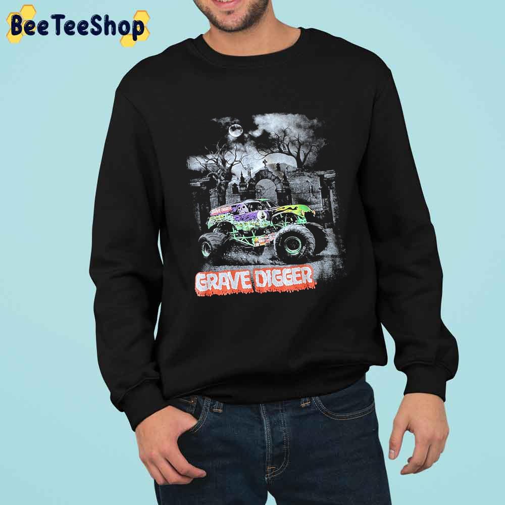 Grave Digger Dennis Graveyard Black Trending Unisex Sweatshirt