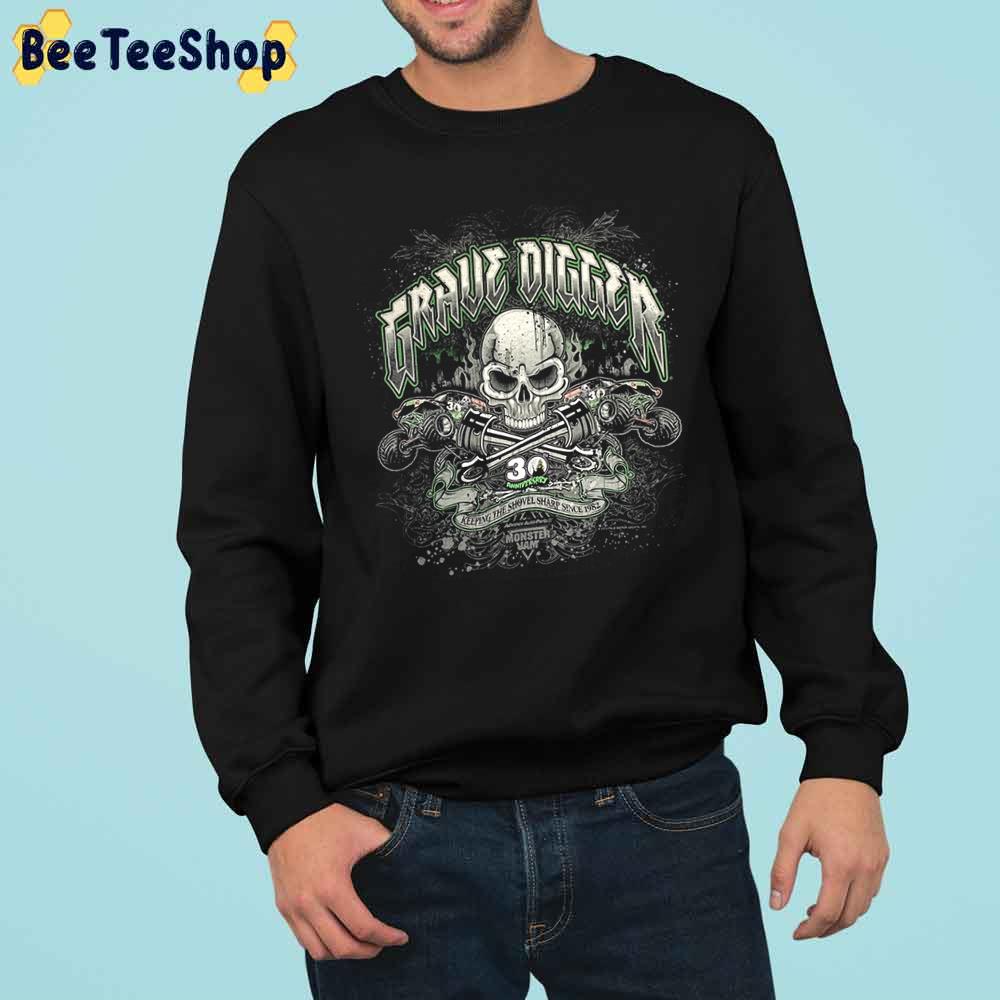 Grave Digger Monster Truck 30 Anniversary Trending Unisex Sweatshirt