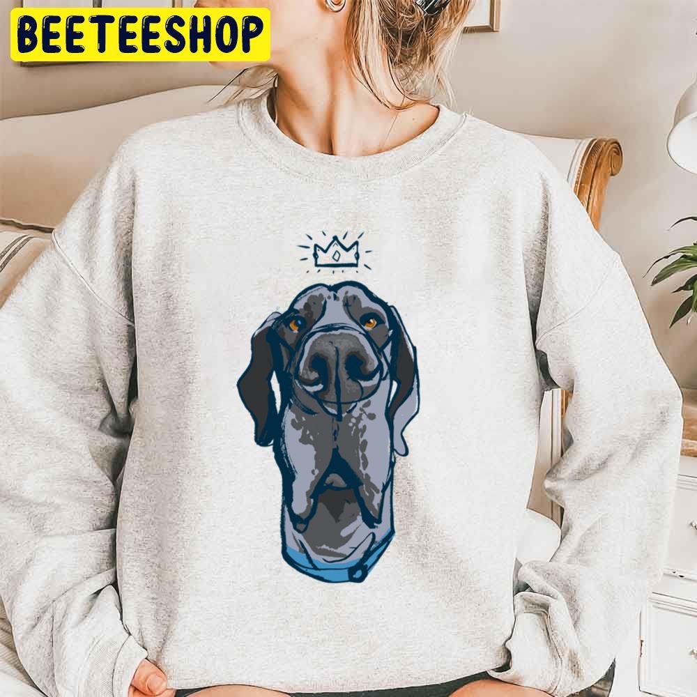 Great Dane Deutsche Dogge The King Trending Unisex Sweatshirt