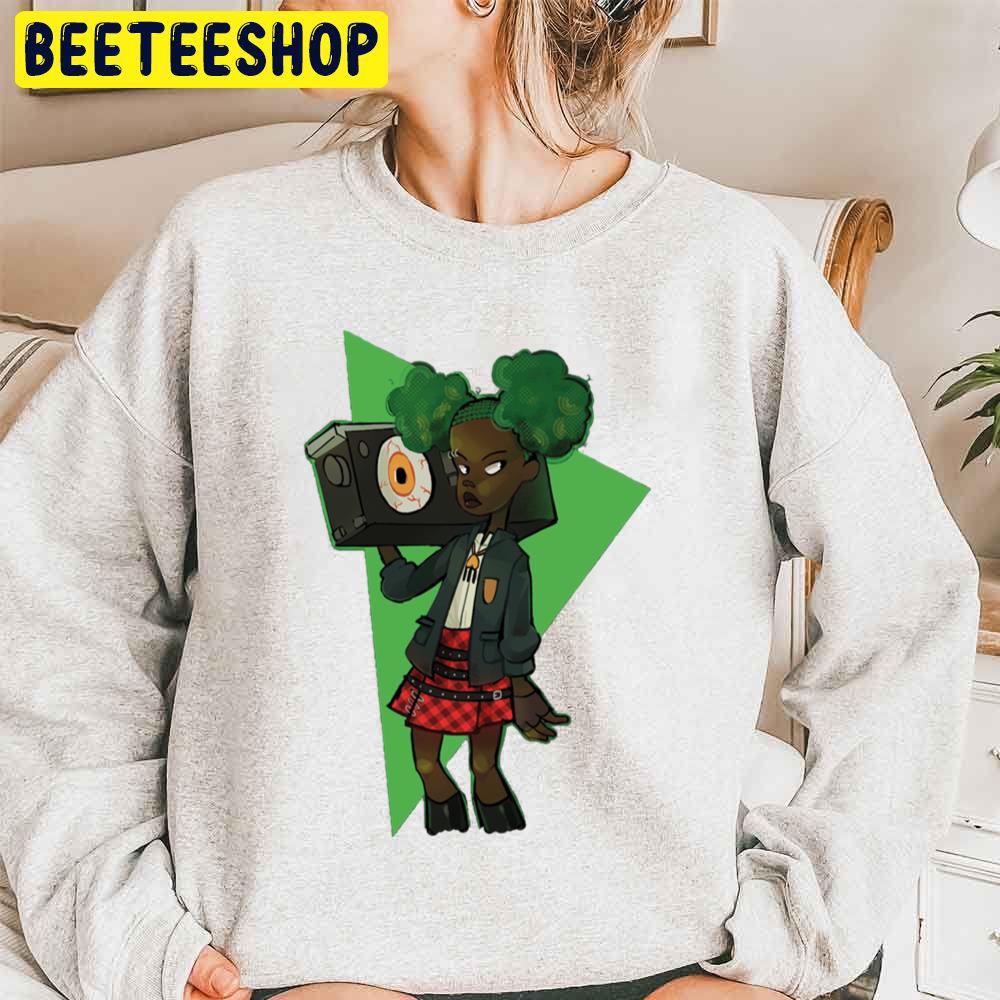 Green Art Sweetie From Wendell And Wild Trending Unisex Sweatshirt