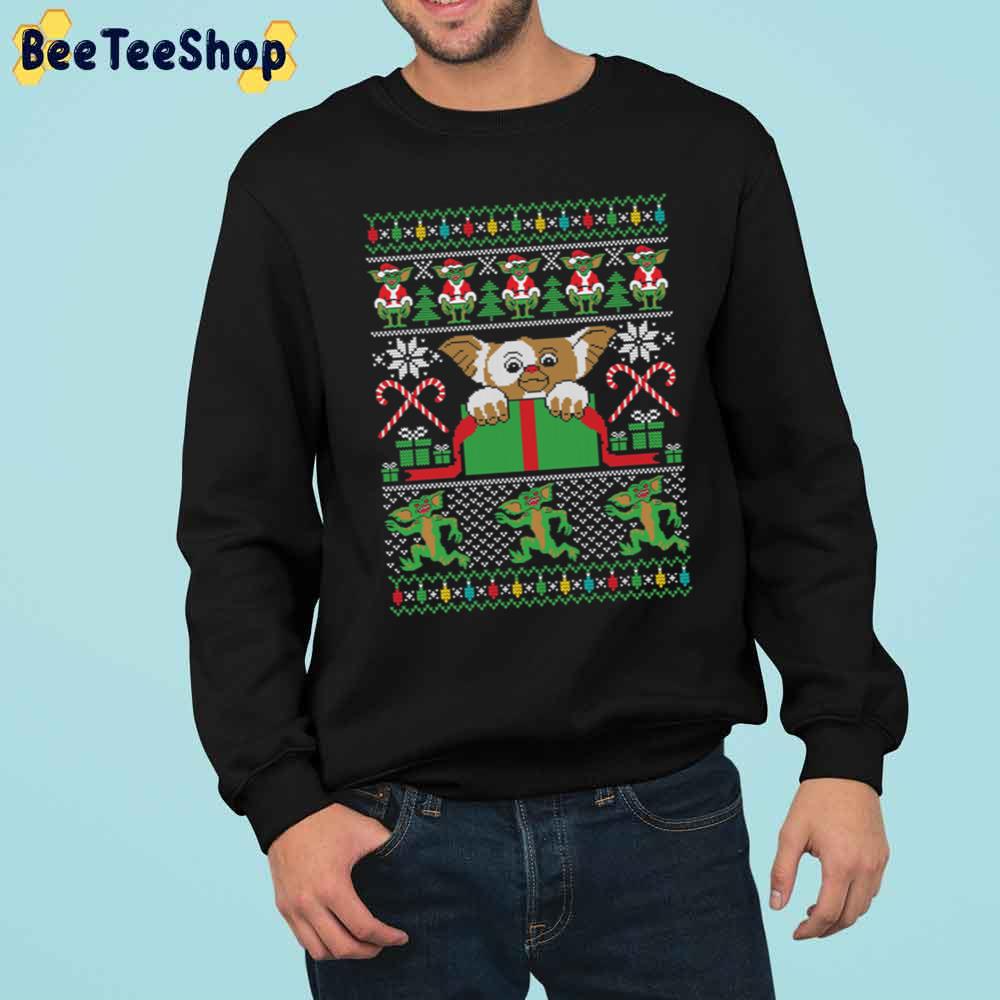 Gremlins Gizmo Knit Pattern Christmas Trending Unisex Sweatshirt