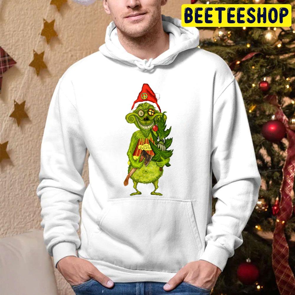 Grinch Gives In Christmas Trending Unisex Hoodie