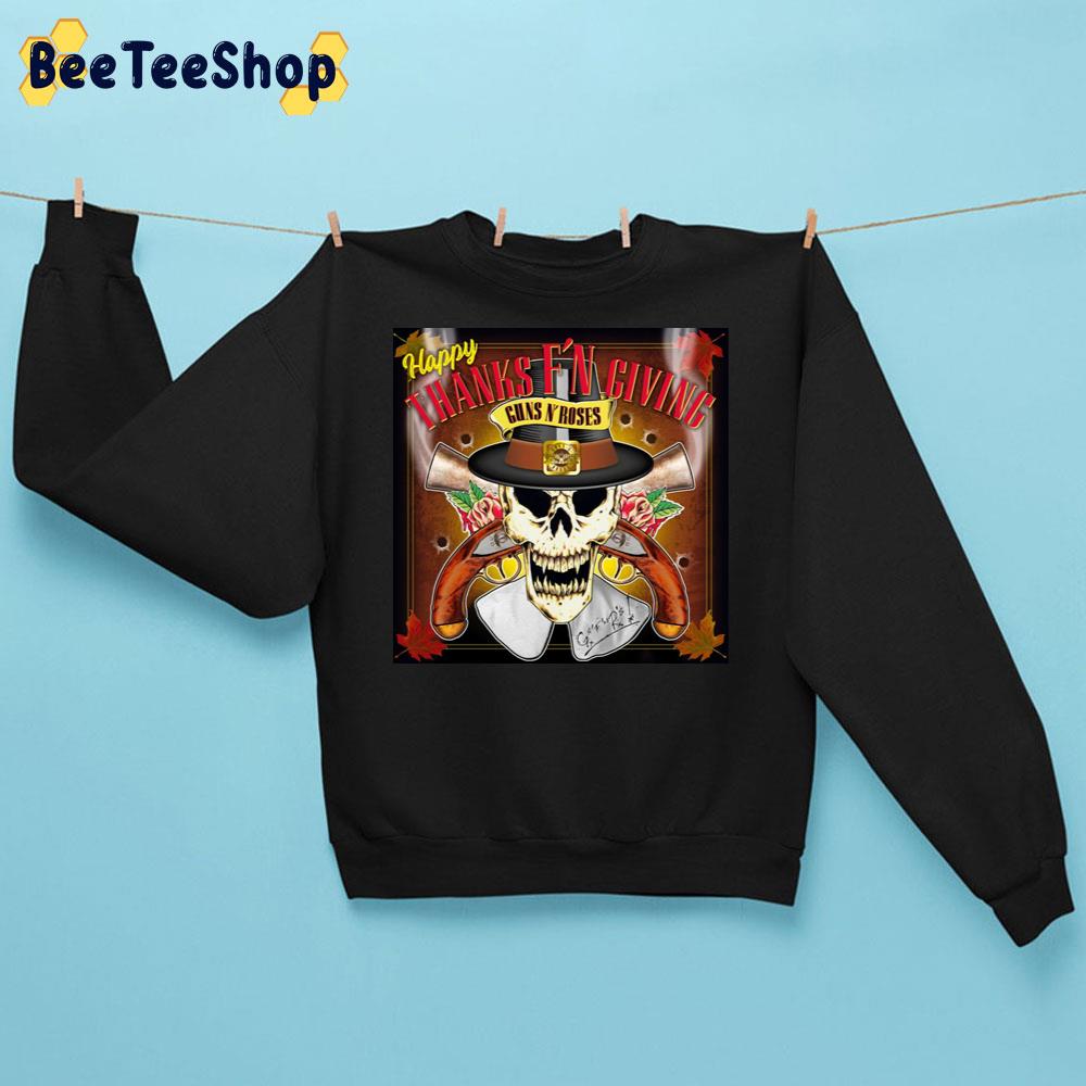 Guns N’ Roses Thanksgiving Trending Unisex Sweatshirt