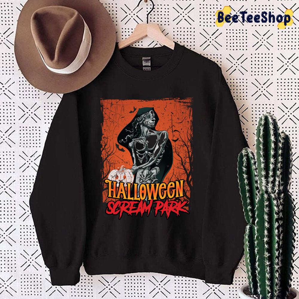 Halloween Scream Park Trending Unisex Sweatshirt