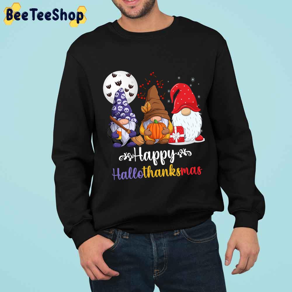 Halloween Thanksgiving Christmas Gnomes Trending Unisex Sweatshirt