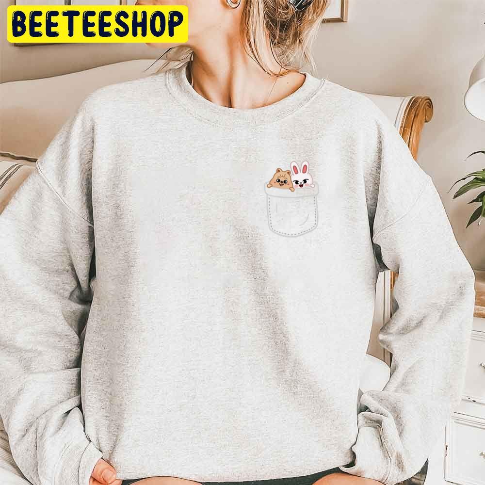 Han Quokka Leebit Skzoo Pocket Trending Unisex Sweatshirt