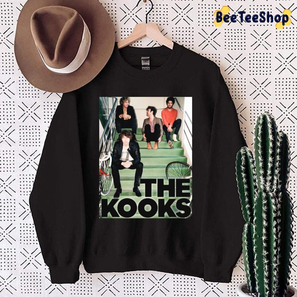 Happy Members In The Kooks Pop Rock Band Music Art Trending Unisex Sweatshirt