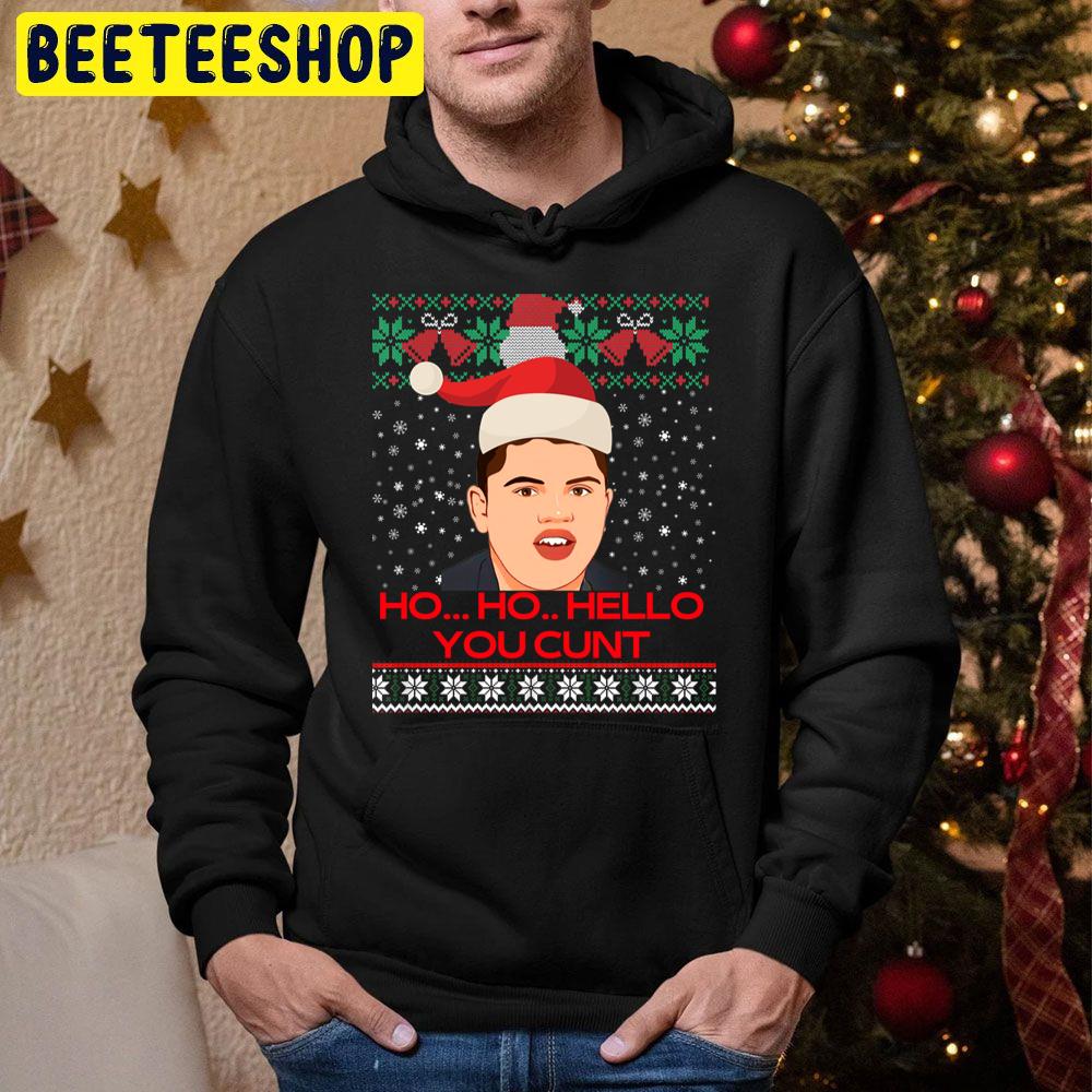 Harvey Price Ho Ho Hello You Cunts Christmas Trending Unisex Hoodie