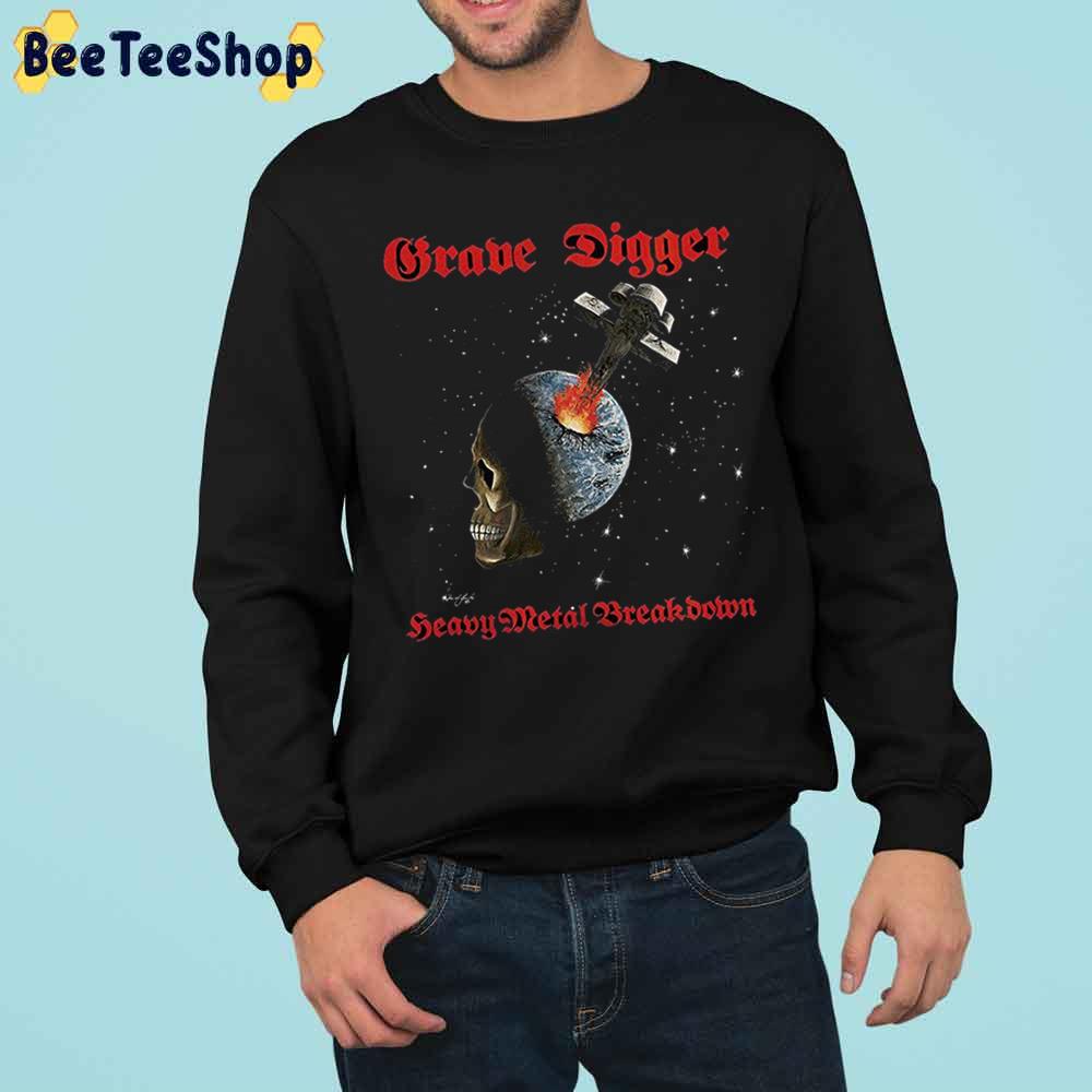 Heavy Metal Break Down Grave Digger Trending Unisex Sweatshirt