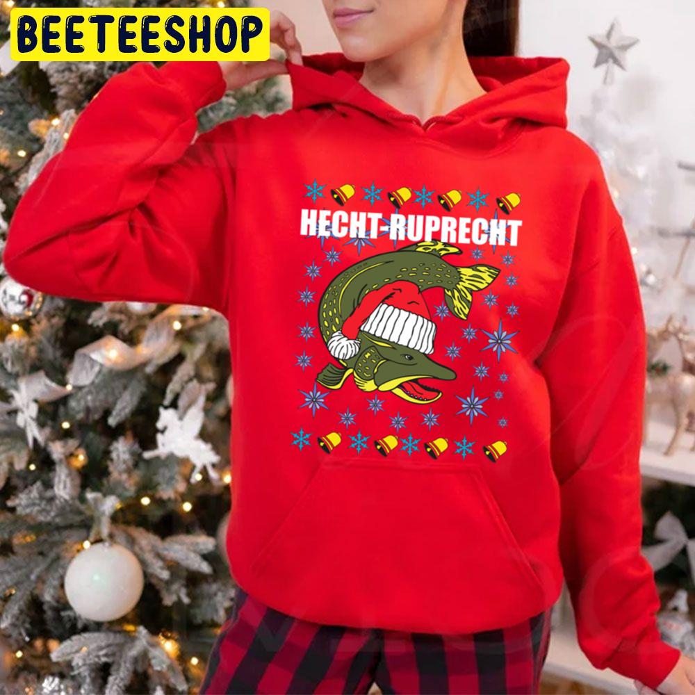 Hecht Ruprecht Hechtruprecht The Pike Santa Claus X Mas Trending Unisex Hoodie