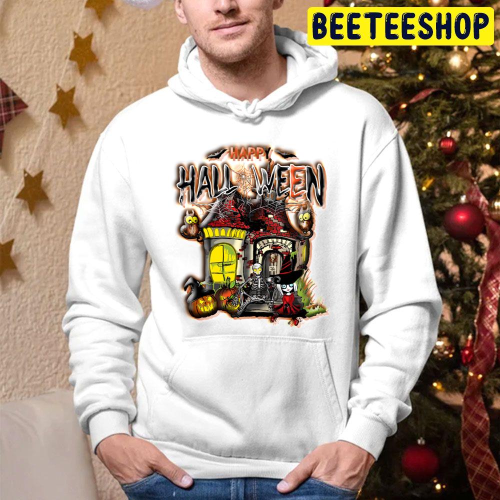 Heddie’s Haunted House Halloween Trending Unisex Hoodie