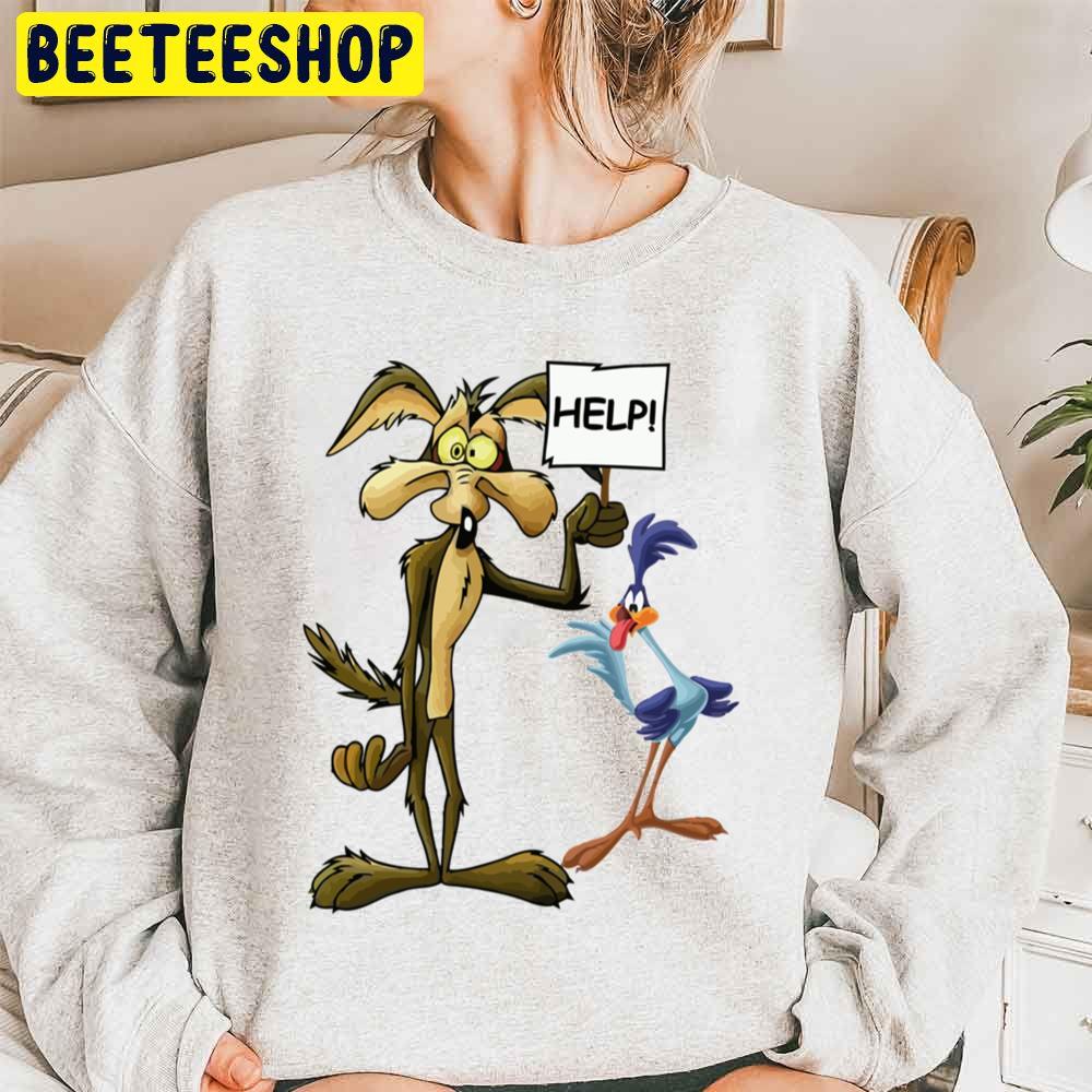 Help Cartoon Trending Unisex Sweatshirt