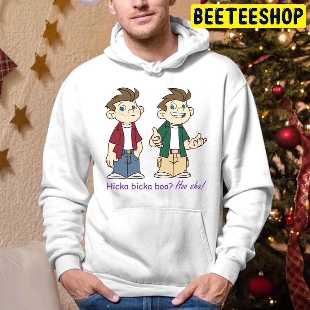 Hicka Bicka Boo Hoo Sha Jim And Tim Trending Unisex Hoodie