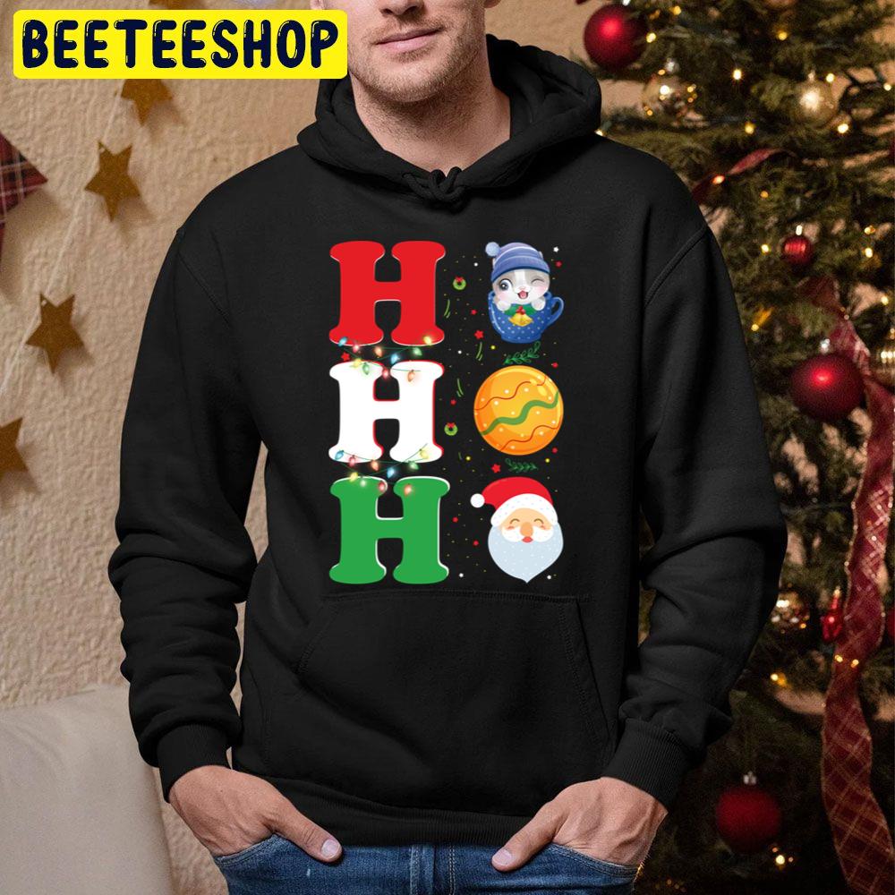 Ho Ho Ho Christmas Holiday Trending Unisex Hoodie