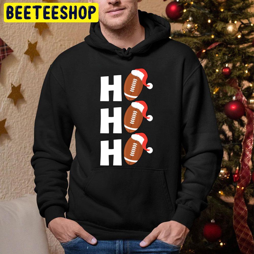 Ho Ho Ho Football Chritsmas Trending Unisex Hoodie