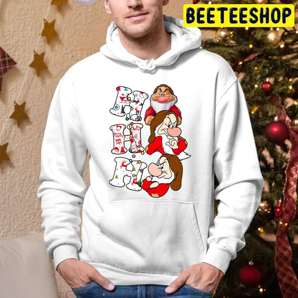 Ho Ho Ho Grumpy Snow White Christmas Trending Unisex Hoodie