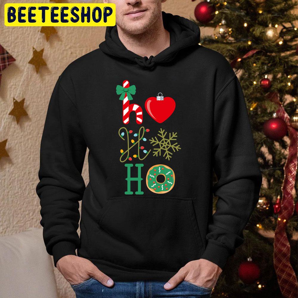 Ho Ho Ho Merry Christmas Decorations Trending Unisex Hoodie