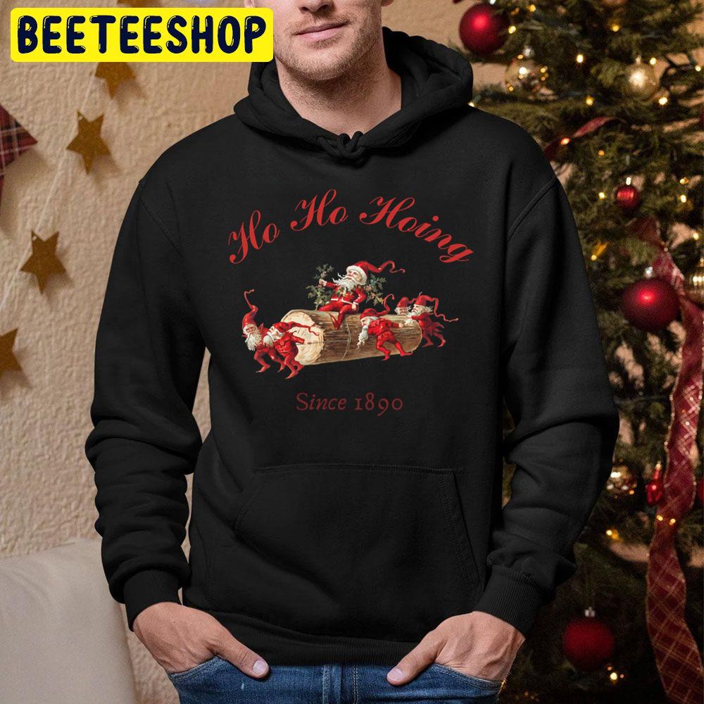 Ho Ho Hoing Since 1890 Christmas Trending Unisex Hoodie