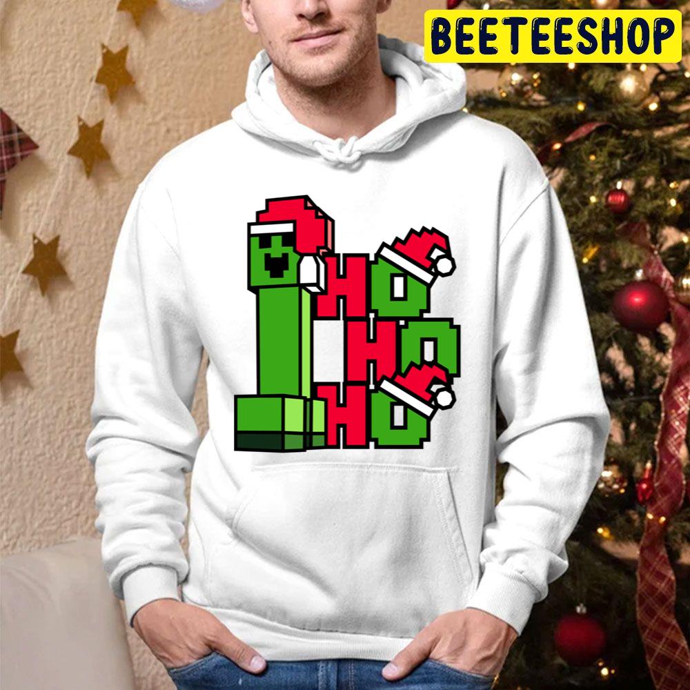 Hohoho Christmas Minecraft Trending Unisex Hoodie