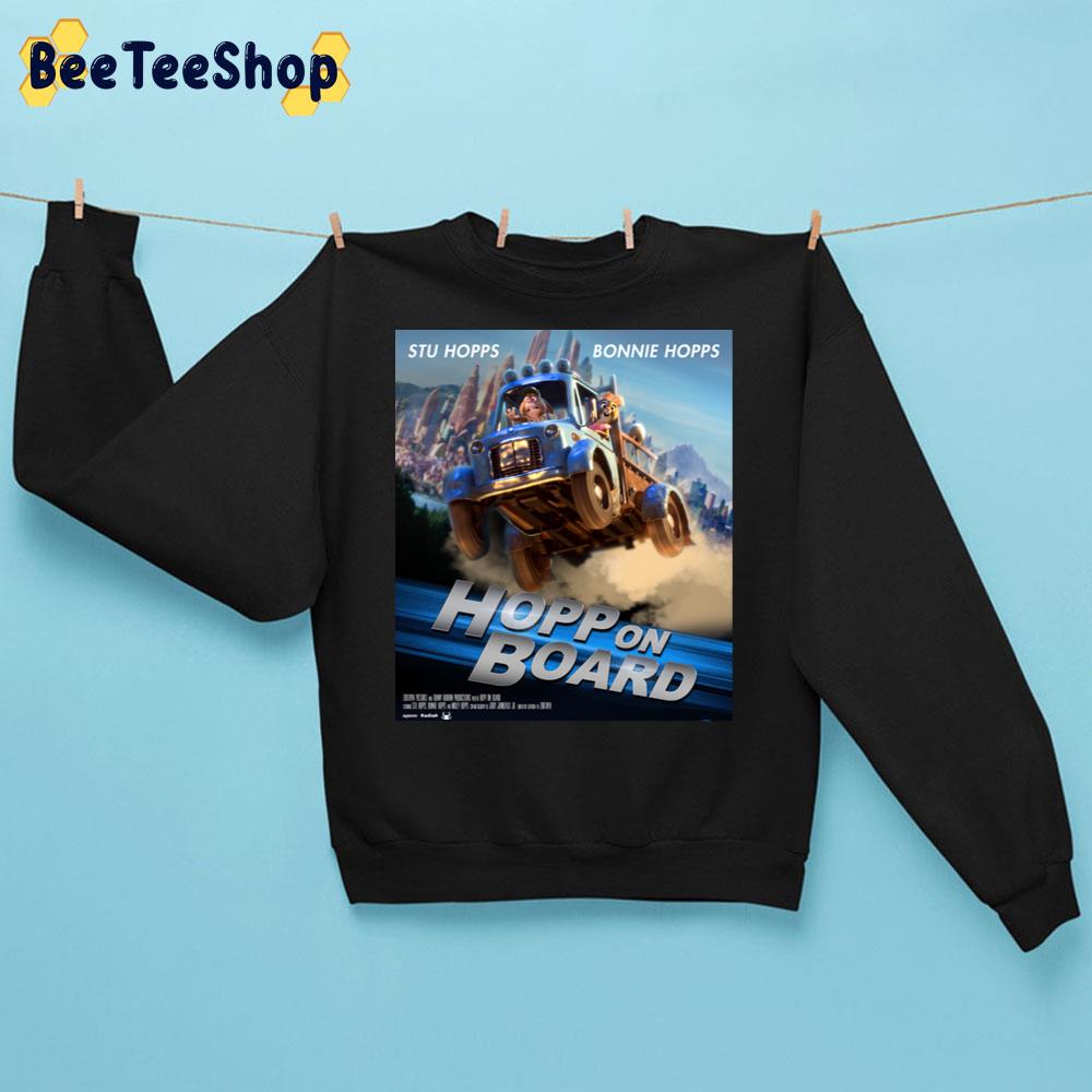 Hopp On Board Poster Disney Trending Unisex Sweatshirt