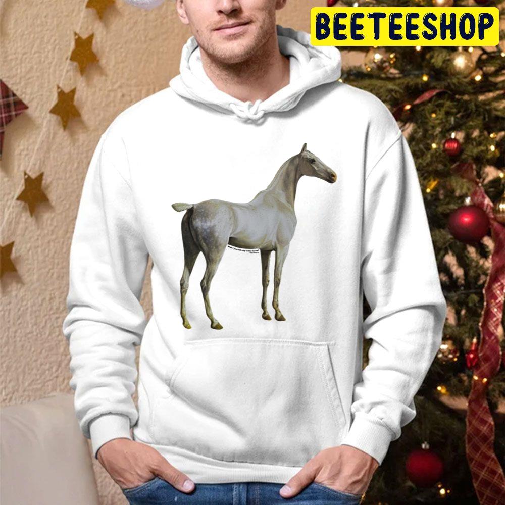 Horse Quote Won’t You Ride My White Horse ~ Ozzy Osbourne Trending Unisex Hoodie