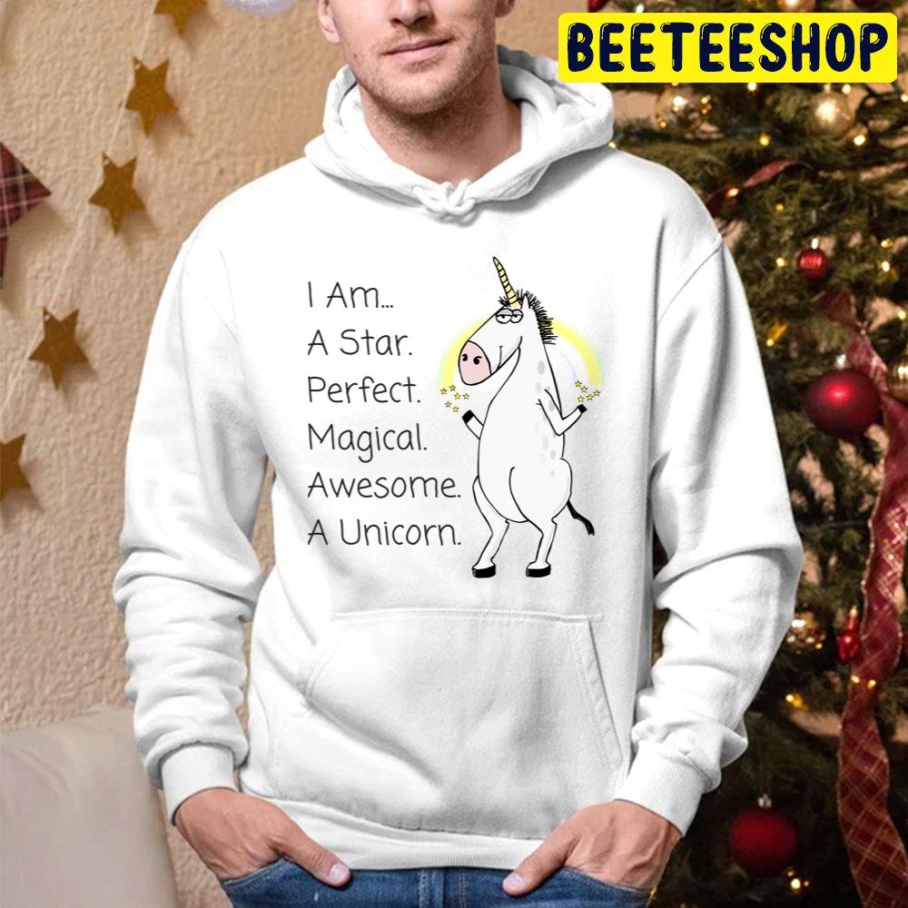 I Am A Star Parfest Magical Awesome A Unicorn Trending Unisex Hoodie