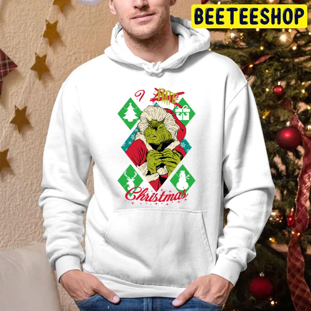 I Hate Xmas Grinch Christmas Trending Unisex Hoodie