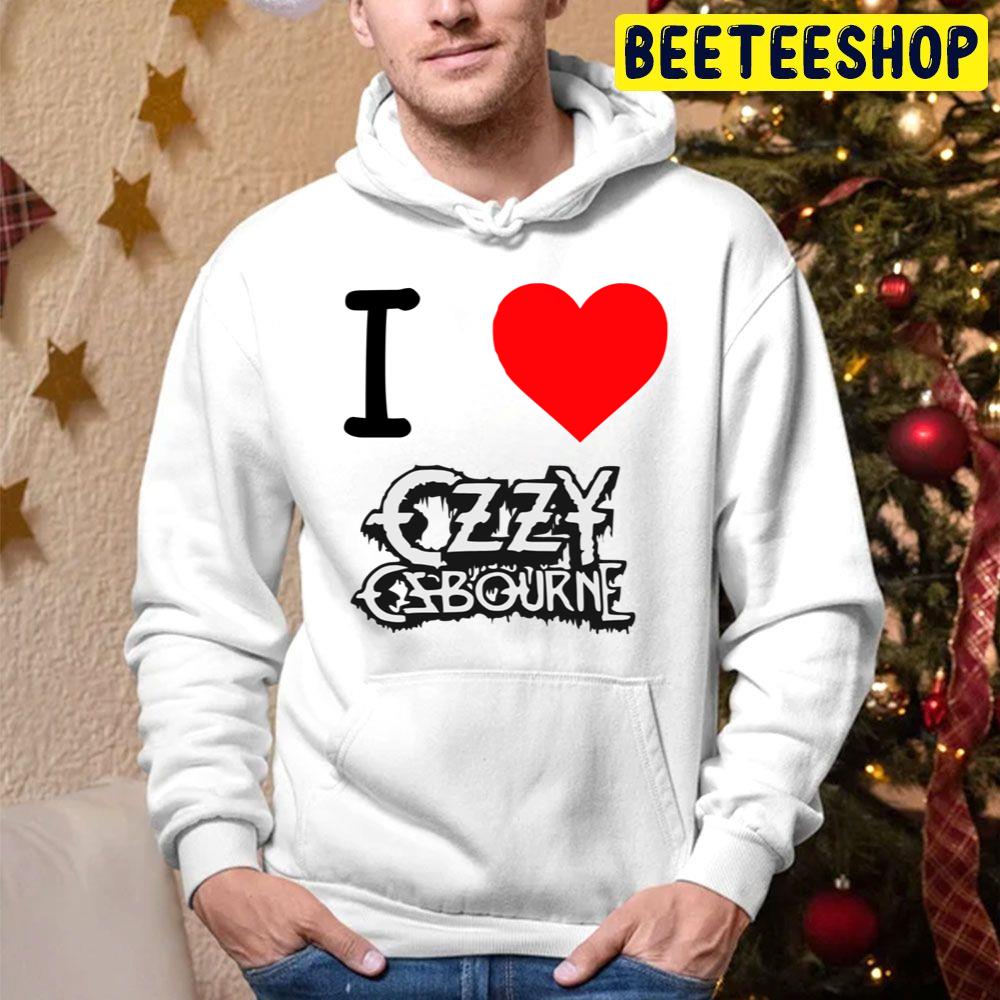 I Heart Ozzy Osbourne Trending Unisex Hoodie