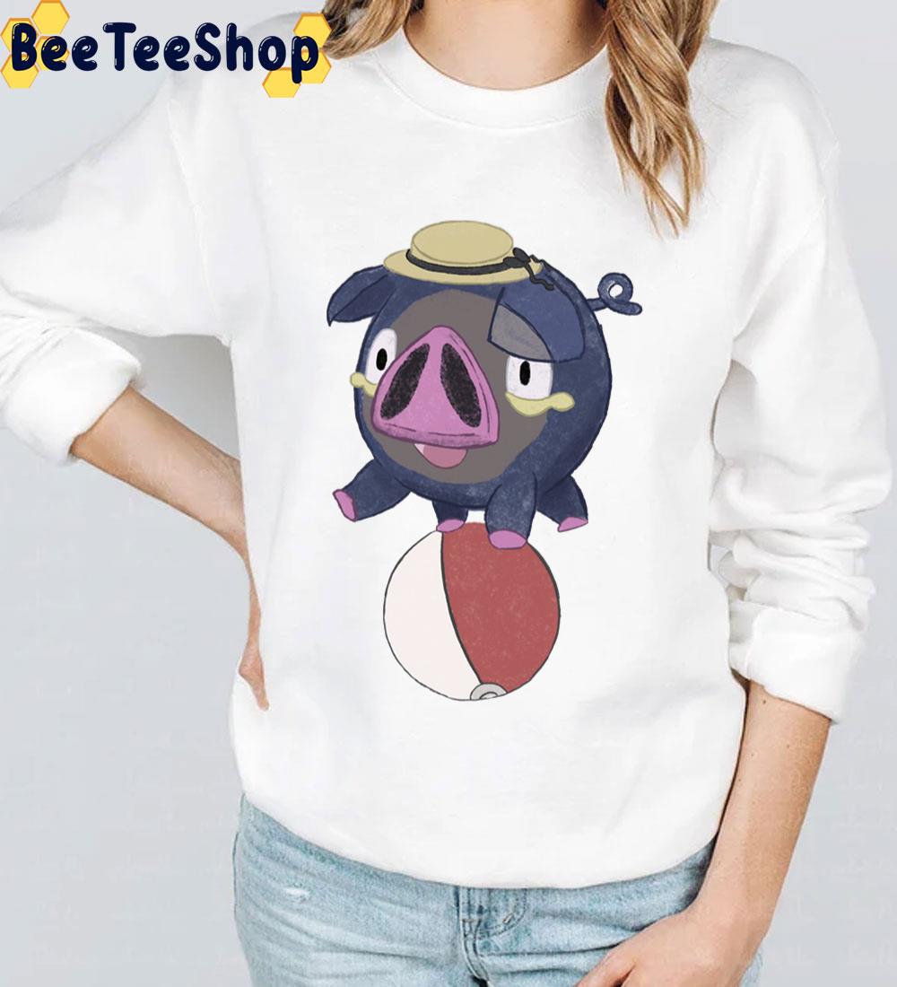 Iberian Hog Funny Happy With Ball Trending Unisex Sweatshirt