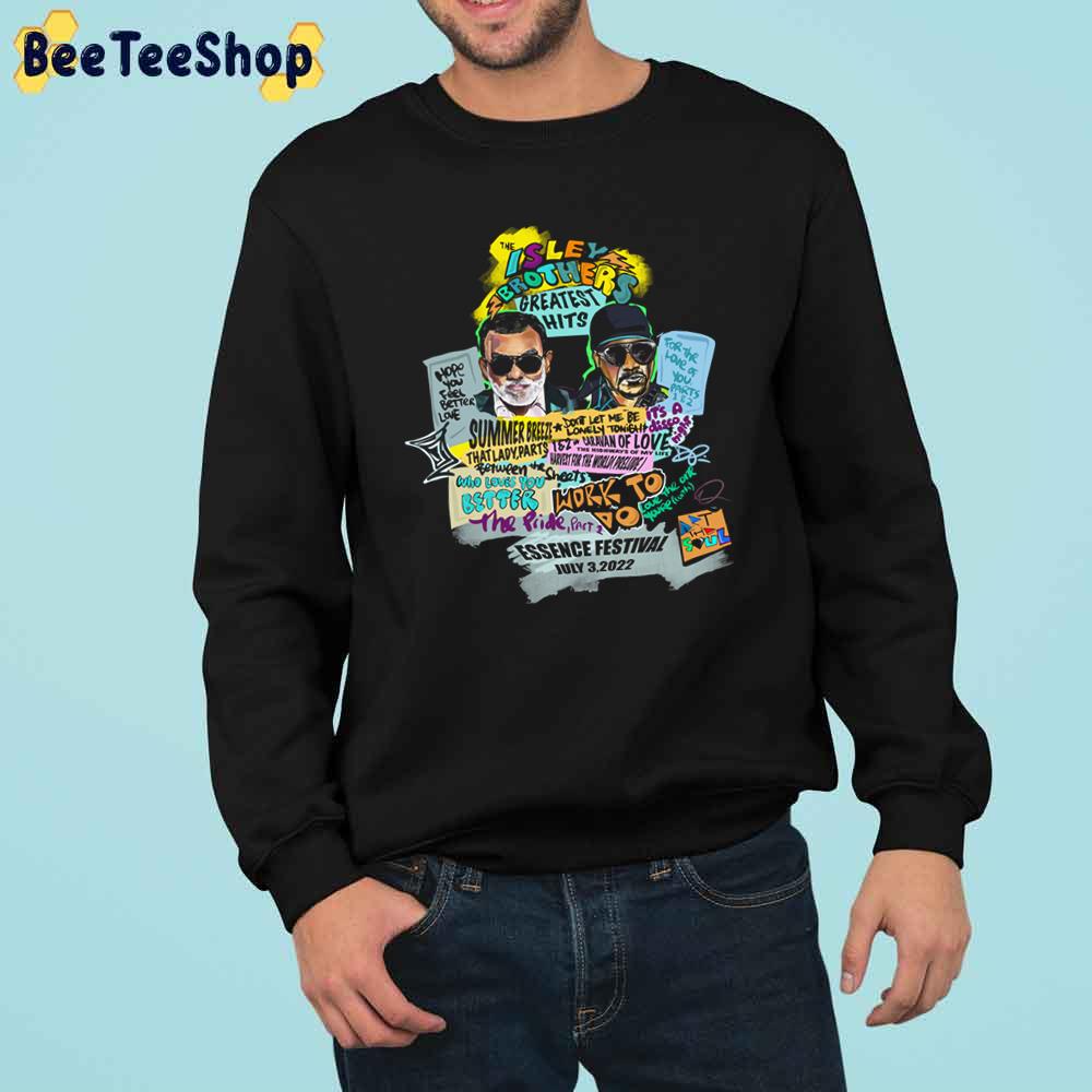 Iconic Isley Brothers Logo Greatest Hits Trending Unisex Sweatshirt