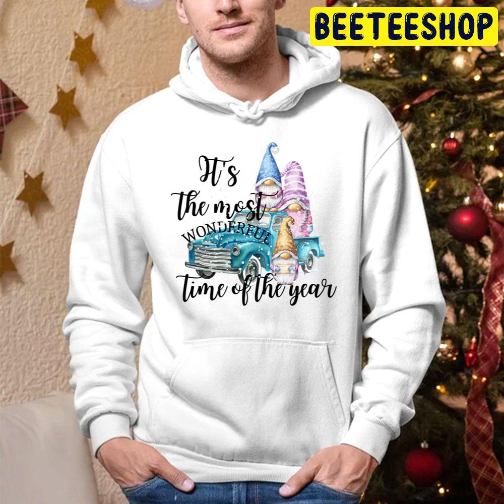 It’s The Most Wonderful Time Of The Year Gnomies Christmas Trending Unisex Hoodie