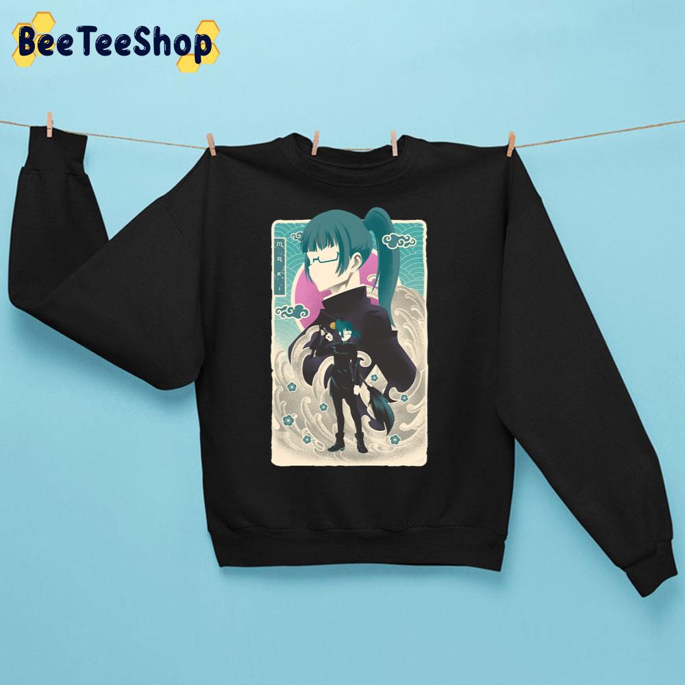 Japan Art Colorful Maki Trending Unisex Sweatshirt