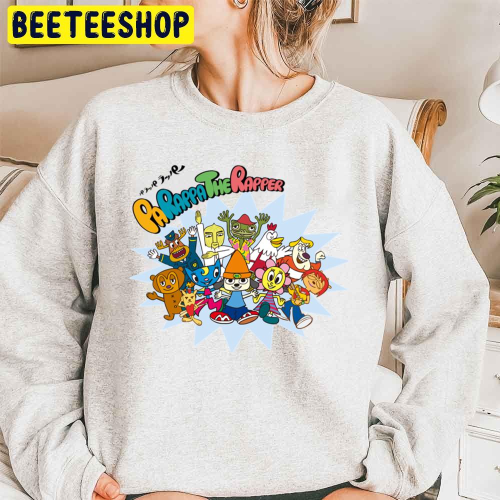 Japanese Parappa The Rapper Design Trending Unisex Sweatshirt