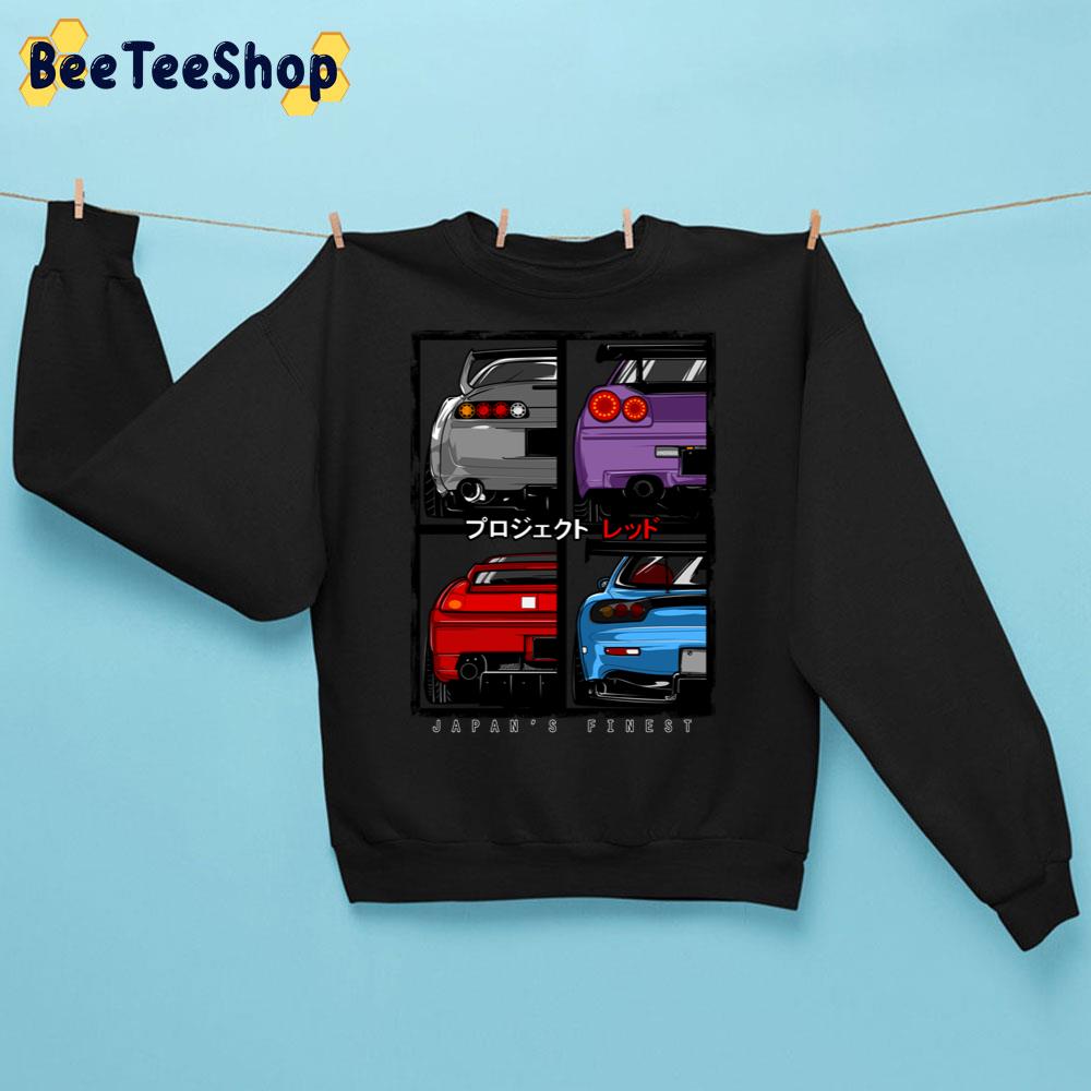 Japans Finest Supra R34 Nsx Fd3s Rx7 Trending Unisex Sweatshirt