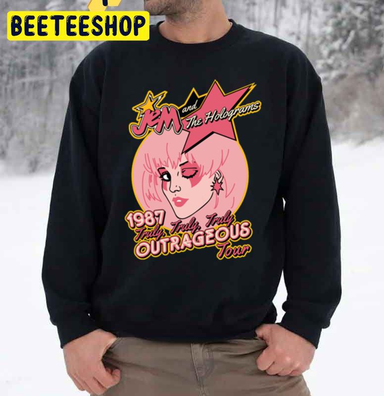 Jem Outrageous Tour 1987 Trending Unisex Sweatshirt