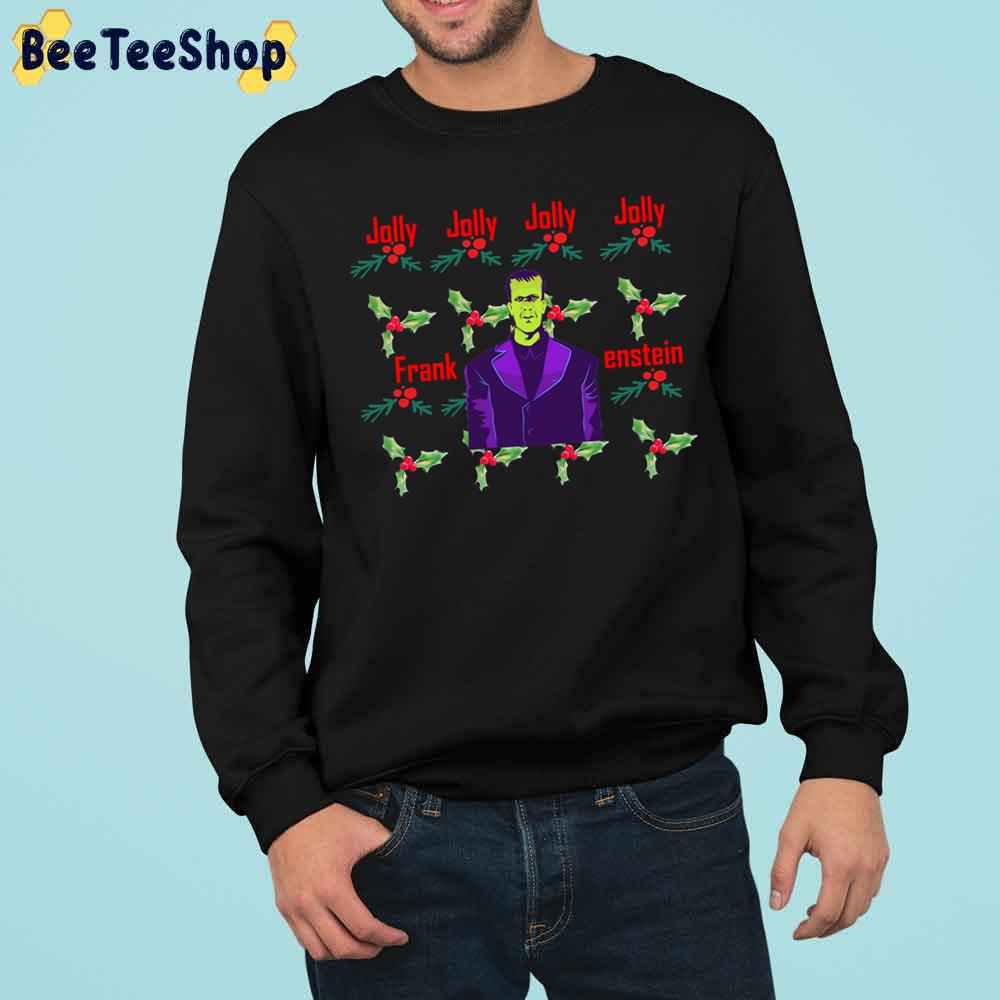 Jolly Frankenstein Christmas Trending Unisex Sweatshirt