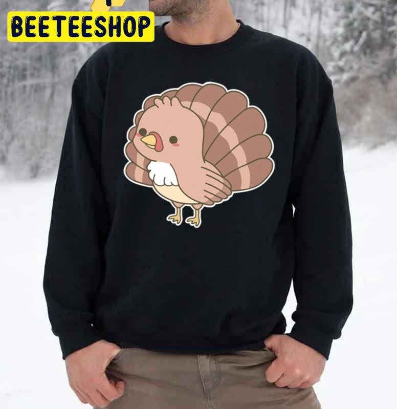 Kawaii Turkey Thanksgiving Day Trending Unisex Sweatshirt