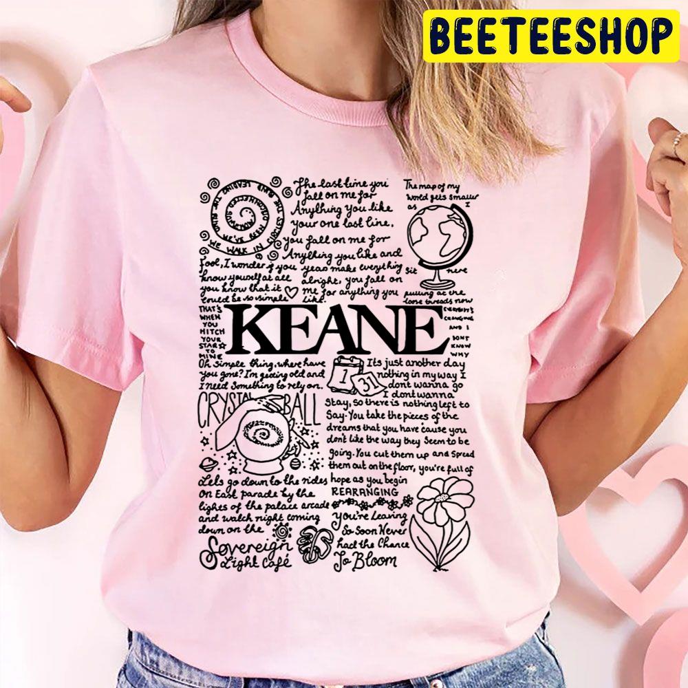 Keane Alternative Rock Band Music Great Art 80’s Retro Trending Unisex T Shirt